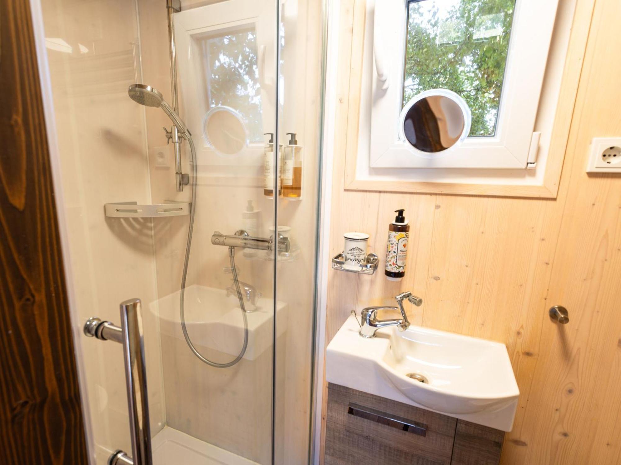 Tiny House Auf Der Alpaka Farm Villa Rubkow Eksteriør bilde