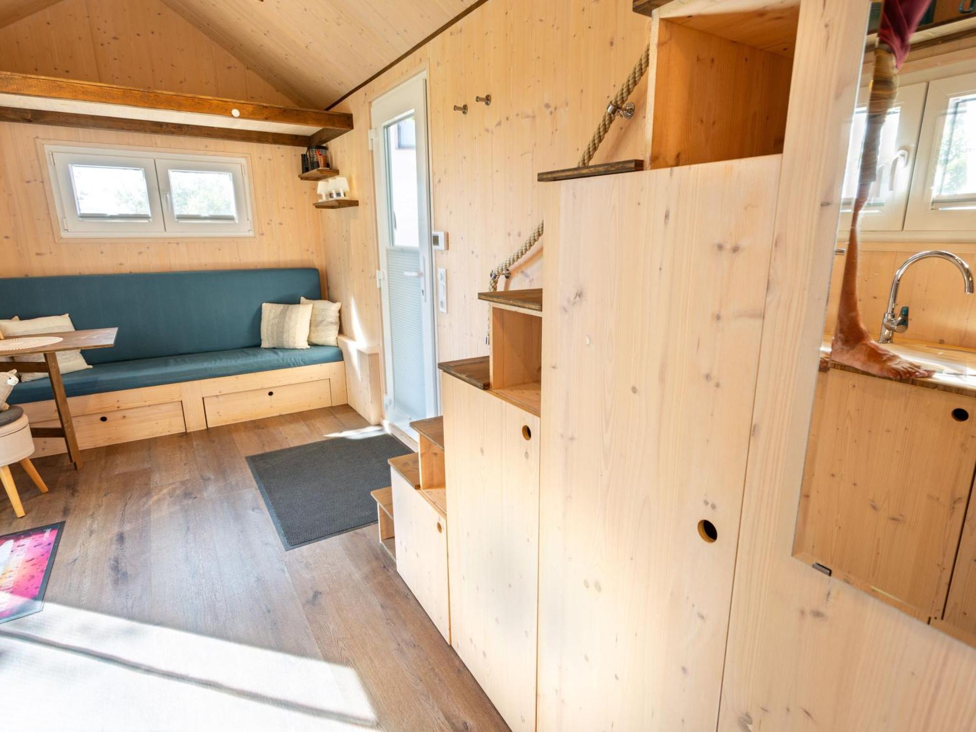 Tiny House Auf Der Alpaka Farm Villa Rubkow Eksteriør bilde