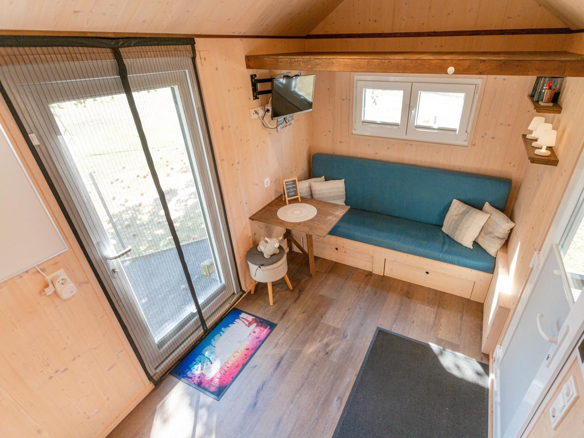 Tiny House Auf Der Alpaka Farm Villa Rubkow Eksteriør bilde