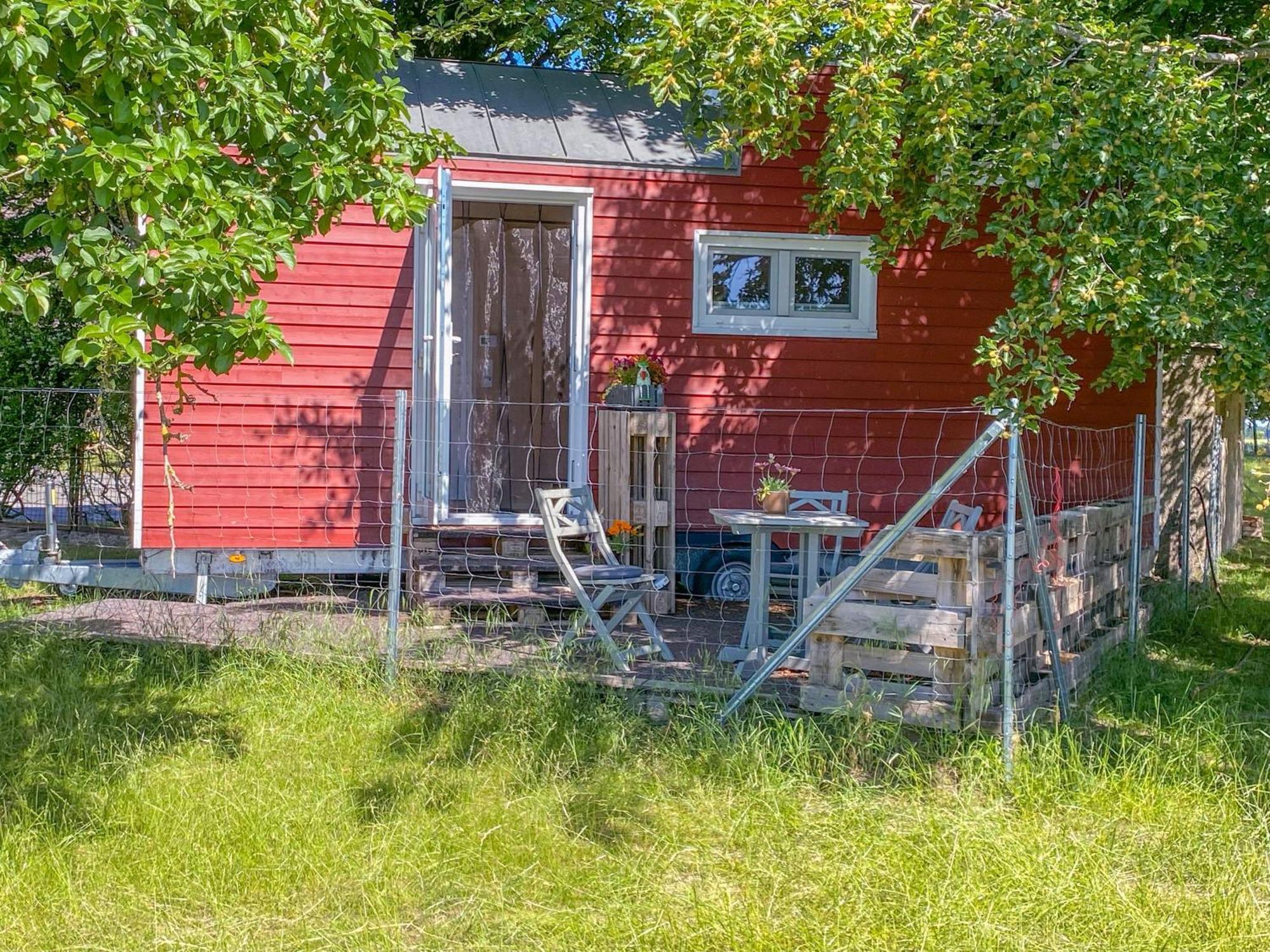 Tiny House Auf Der Alpaka Farm Villa Rubkow Eksteriør bilde
